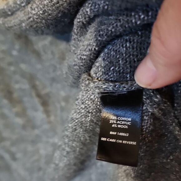 Forever 21 Gray Open-Front Cardigan Sweater - Picture 4 of 5